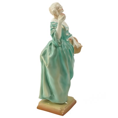 Lot 405 - A Royal Worcester porcelain figure of Sweet Nell of Old Drury by Anne Acheson.