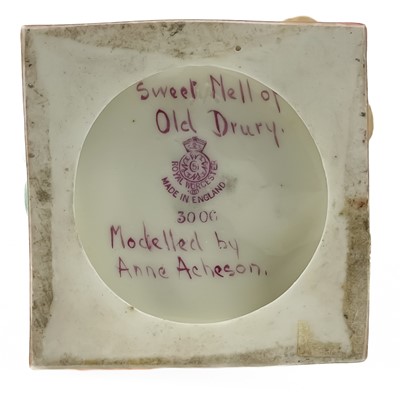 Lot 405 - A Royal Worcester porcelain figure of Sweet Nell of Old Drury by Anne Acheson.