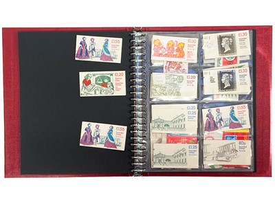 Lot 324 - Large collection of mainly Machin decimal GB booklets