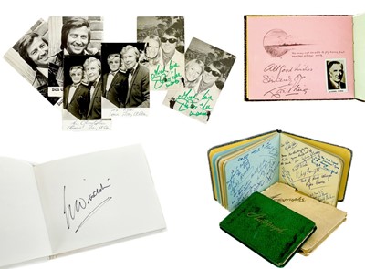 Lot 920 - Theatrical, Circus, Music Autograph Albums