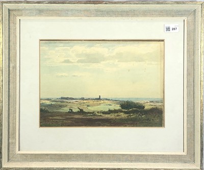 Lot 287 - John FARQUHARSON (1865-1931) A View Towards St...