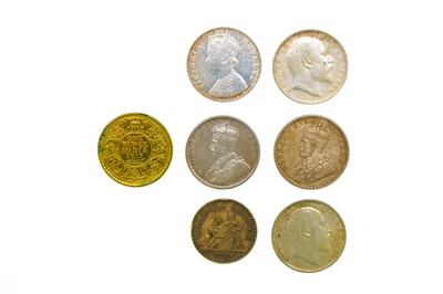 Lot 87 - India Silver Rupees (x6)