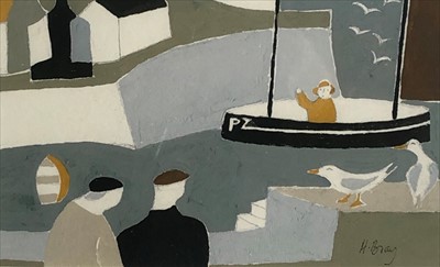 Lot 463 - Heather BRAY (British, 20th Century) Home From...