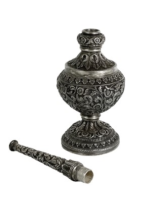 Lot 47 - An Indian rosewater sprinkler, late 19th century.