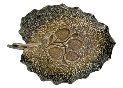 Lot 48 - An Indian silver pickle dish, circa 1900.