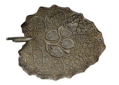 Lot 48 - An Indian silver pickle dish, circa 1900.