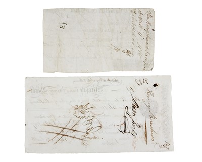Lot 183 - Provincial Banknote and Bill of Exchange - Gloucester and Margate