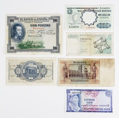 Lot 183 - Foreign Banknotes (x20)