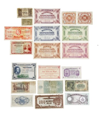 Lot 183S - Foreign Banknotes (x20)