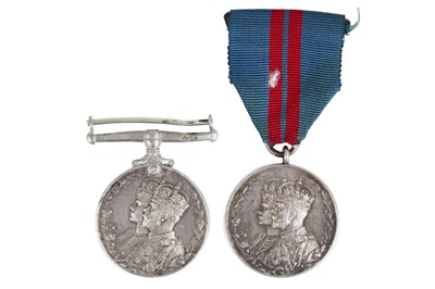 Lot 251 - 1911 silver official Coronation Medals (x2)