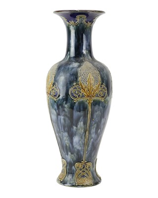 Lot 450 - A Royal Doulton Art Nouveau Stoneware Vase