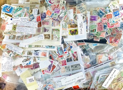 Lot 372 - World stamps accumulation sorted into bags