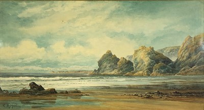 Lot 181 - Claude Montague HART (1870-1952) Kynance Cove...