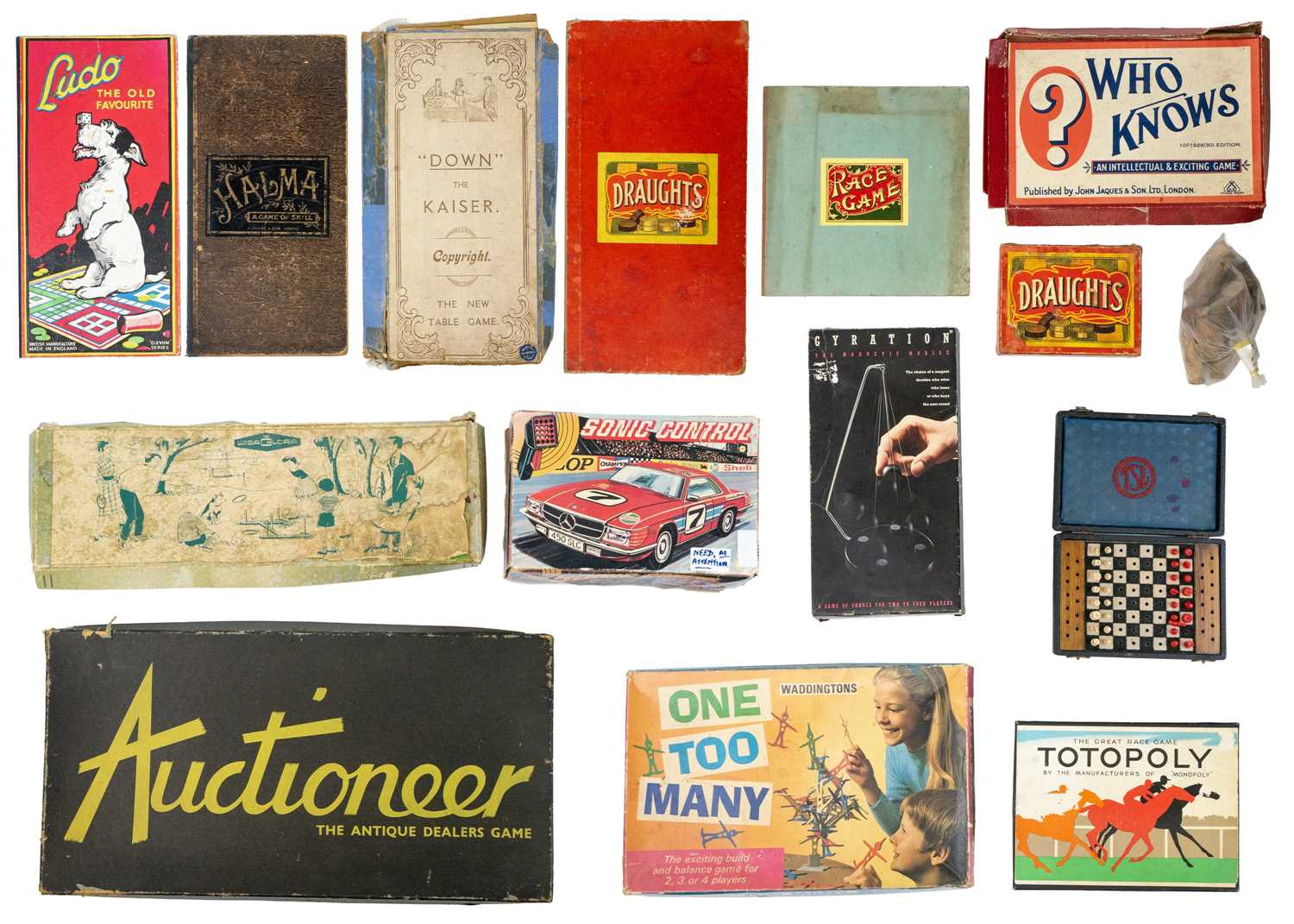 Lot 782 - Board games, table games etc.