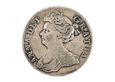 Lot 184 - Queen Anne 1709 half-crown