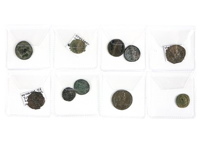 Lot 190 - Roman bronze coins in good condition (x10)