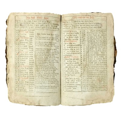 Lot 950 - The Sun 1838 Queen Victoria Coronation number (x2) and 1707 Poor Robin Almanack