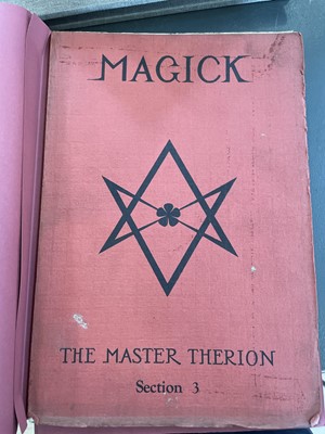 Lot 316 - Master Therion (Aleister Crowley)