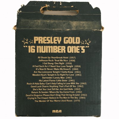 Lot 53 - A rare 1977 RCA Elvis Presley boxed set.