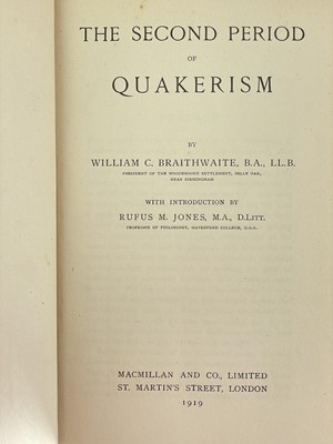 Lot 398 - Quakerism
