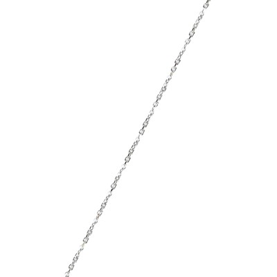 Lot 196 - A good 18ct white gold certified diamond set cross pendant necklace.