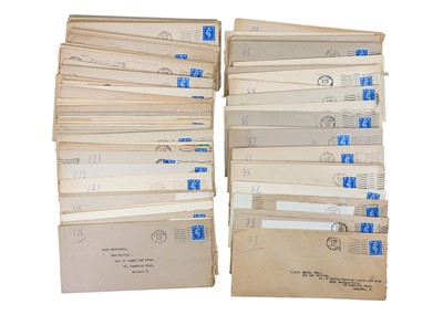Lot 396 - GB 1d red plate numbers - large quantity sorted into plated envelopes