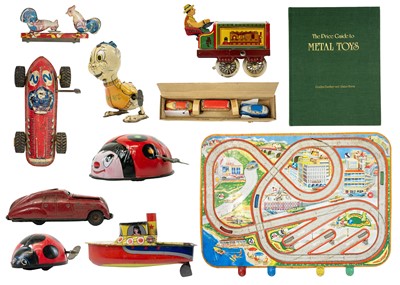 Lot 778 - Tin plate toys etc