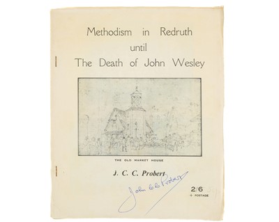 Lot 58 - Methodism in Cornwall