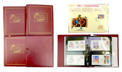 Lot 381 - The Olympics Masterfile Limited Edition Collection including signed covers