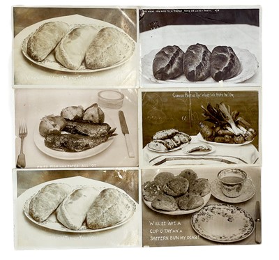 Lot 966 - Cornish Postcards - Food, Ancient Crosses etc.