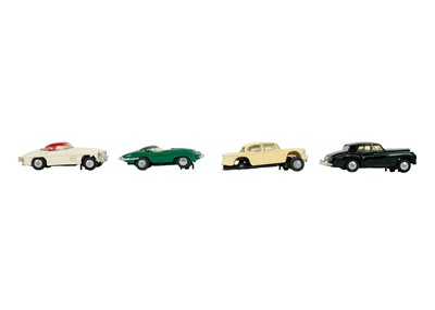 Lot 703 - Tri-ang Minic Motorway cars x3