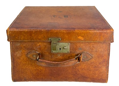 Lot 102 - An early 20th century moleskin plush silk top hat by Lincoln Bennet & Co.