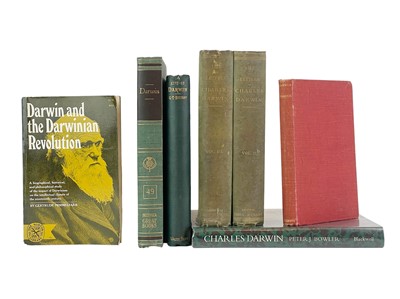 Lot 420 - Seven titles about Charles Darwin