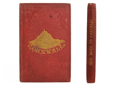 Lot 74 - 'Wood's Hand-Book to Cornwall, with Map and Illustrations,'