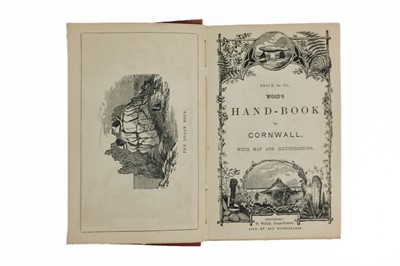 Lot 74 - 'Wood's Hand-Book to Cornwall, with Map and Illustrations,'