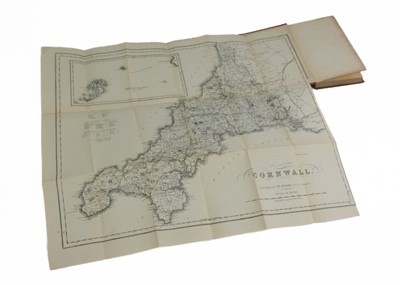 Lot 74 - 'Wood's Hand-Book to Cornwall, with Map and Illustrations,'