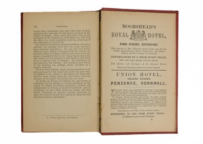 Lot 74 - 'Wood's Hand-Book to Cornwall, with Map and Illustrations,'