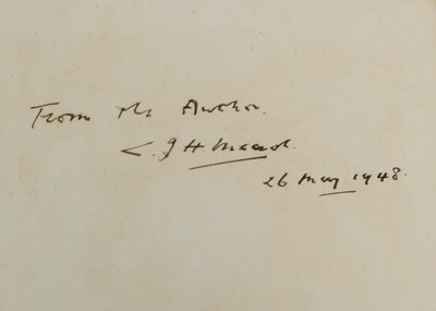 Lot 81 - (Signed) Lieut Col. C. J. H. Mead.