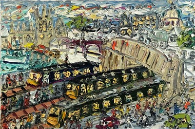 Lot 472 - Sean HAYDEN (b.1979) 'Penzance Train Station'...