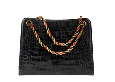 Lot 404 - A Gucci Crocodile handbag