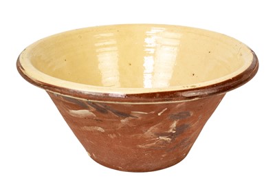 Lot 1198 - An earthenware pancheon.