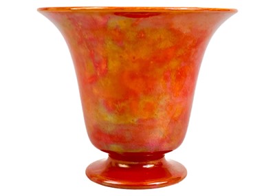 Lot 423 - A Ruskin Pottery flared rim vase.