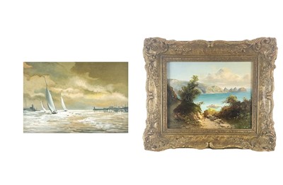 Lot 110 - An early 20th Century coastal view