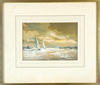 Lot 110 - An early 20th Century coastal view
