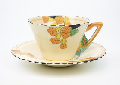 Lot 496 - A Burleigh Ware Meadowland pattern tea set.