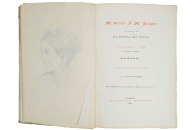 Lot 125 - Caroline Fox of Penjerrick, 1882.