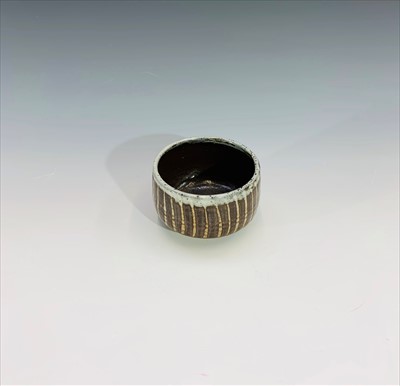Lot 1044 - A small studio pottery bowl, with tenmoku...