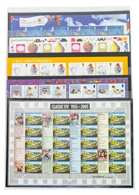 Lot 309 - GB Decimal Mint (face value £224) Smiler sheets (x10) of mainly 1st Class Stamps