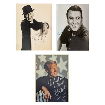 Lot 902 - Signed American Actors etc photographs (x3)