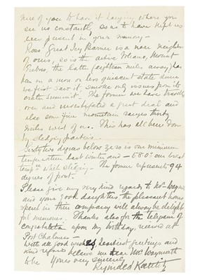 Lot 268 - The Antarctic Letters,  written from the British Antarctic expedition of 1901-1904